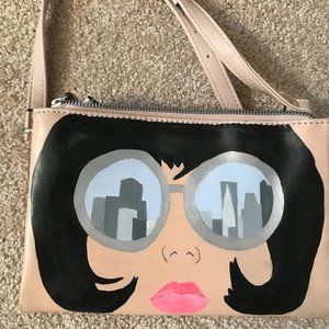 Nine West Hand Painted Cross Body Bag